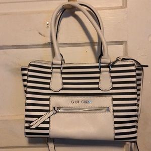G By Guess black stripe purse